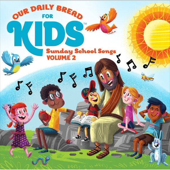 Our Daily Bread for Kids Sunday School Songs (Audiobook) - Picture 1 of 5